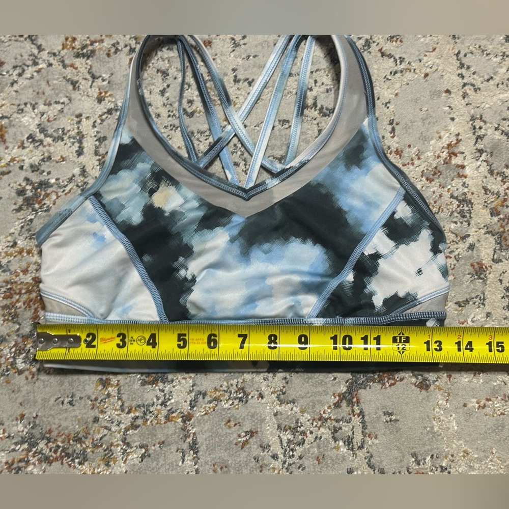 LULULEMON Strap It Like It's Hot Bra Blooming Pixie Aquamarine - Picture 5 of 12